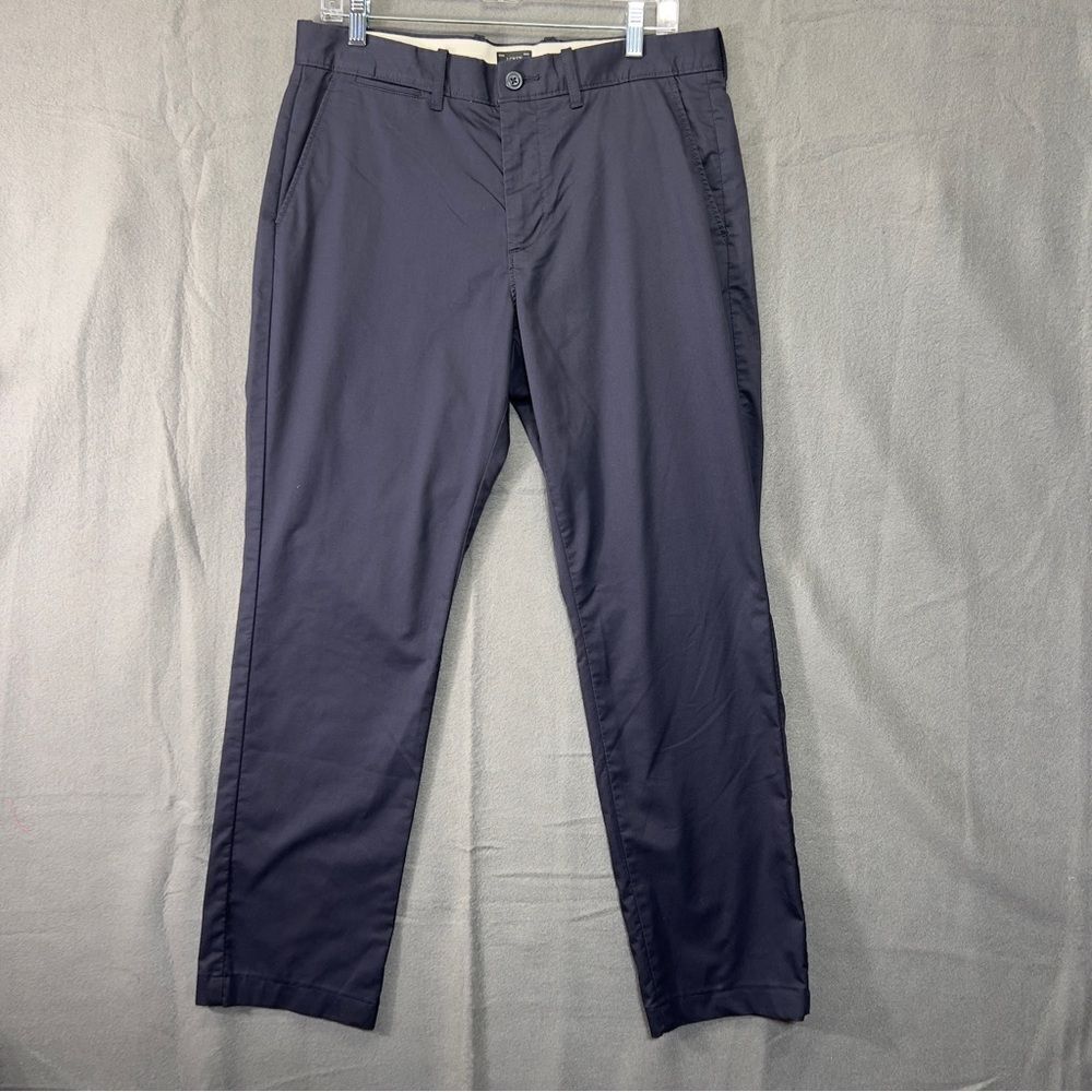 J.Crew Men's Tech Chinco Sz 32x32 Navy